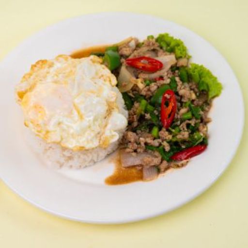Hot Stir-fried Beef with Rice